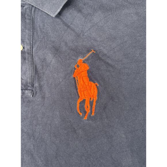Polo Ralph Lauren Big Pony Polo Shirt Men's Size 2XB Navy Blue Prep Big 3 - Picture 11 of 16